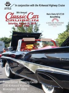 8th Annual Classic Car Cruise-In @ Price's Corner Shopping Center